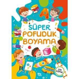 Süper Pofuduk Boyama Kitabı