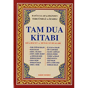 Tam Dua Kitabı Ciltli (Kod 018)