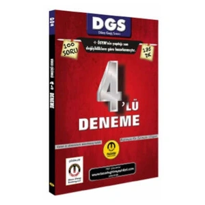Tasarı DGS Son Format 4 lü Çözümlü Deneme