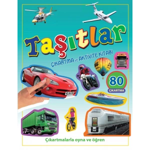 Taşıtlar - Çıkartma ve Aktivite Kitabı