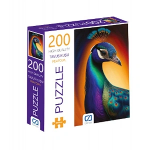 Tavus Kuşu Puzzle 200