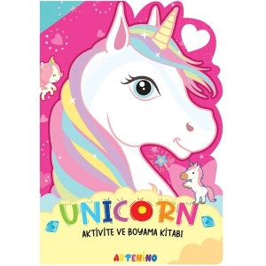 Unicorn - Aktivite ve Boyama Kitabı Serisi