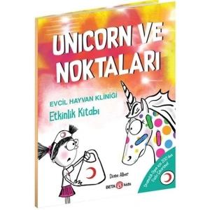 Unicorn ve Noktaları - Evcil Hayvan Kliniği Etkinlik Kitabı
