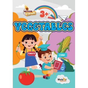 Vegetables (Sebzeler) Türkçe – İngilizce Boyama Kitabı