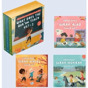 What Does The Qur’an Teach Us?-2 İngilizce Mini Meal Seti 2 (3 Kitap)