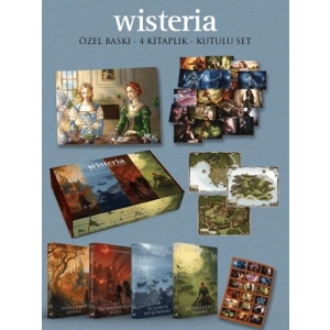 Wisteria Serisi Özel Kapak 4 Kitap (Hediyeli Kutu)