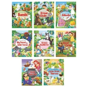 Yumurcak Çıkartmalı Klasikler Serisi (8 Kitap)