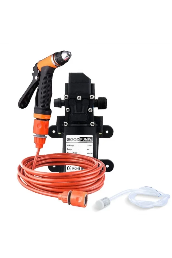 DailyTech 12V Yüksek Basınçlı Araba Yıkama Tabancası Pompası