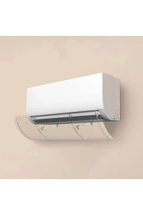 DailyTech Şeffaf Klima Yönlendirici Aparatı Bakteri Önleyici Temiz Hava Basit Kurulum Filtre -