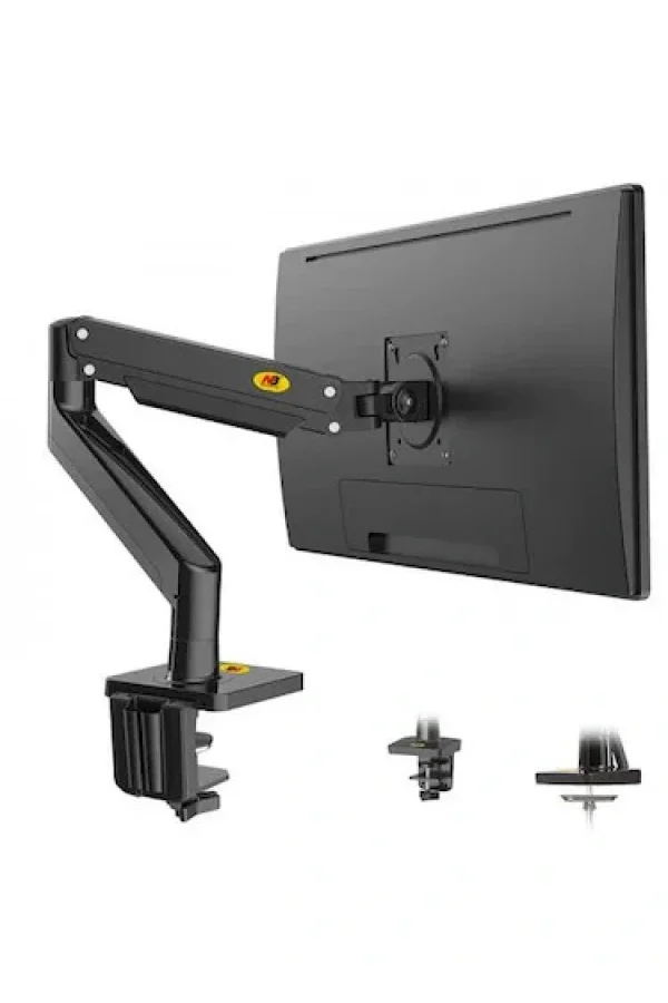 DailyTech North Bayou NB G45 Gaz Yay Kolu 27-40 İnç Ekran Masaüstü Monitör Tutucu 360 Döndürmek 2-12kg Düz Ekran Oval Ekran USB