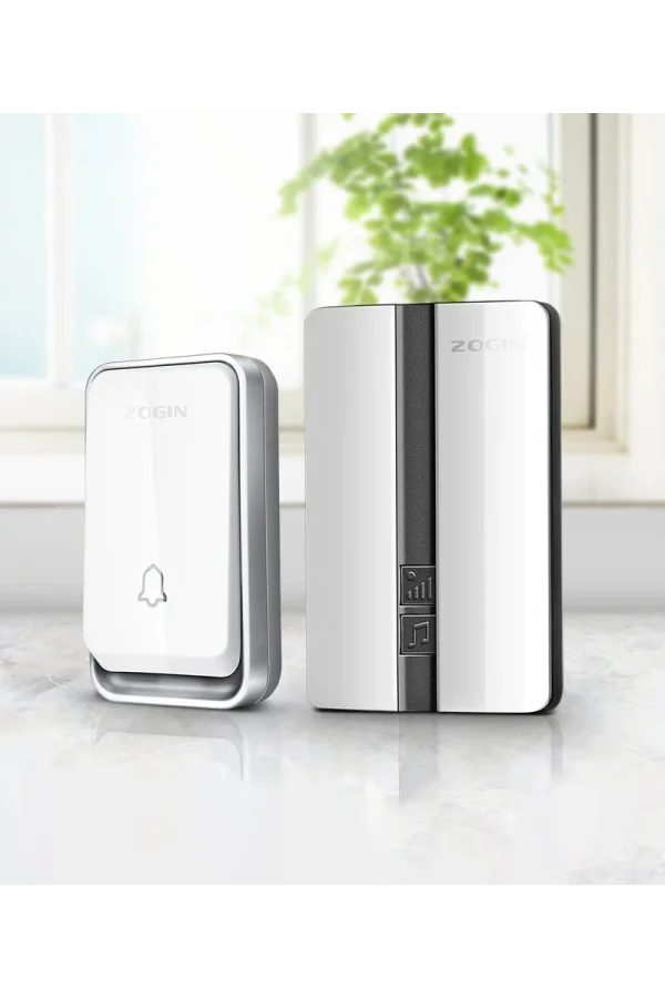 DailyTech Su Geçirmez Kablosuz Pil Gerektirmeyen Kapı Zili