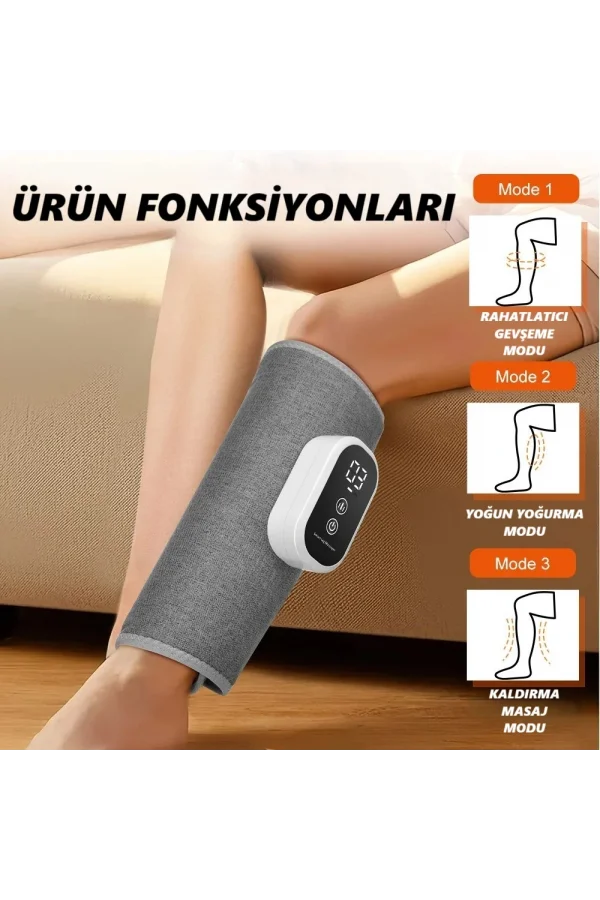DailyTech 2 Adet Baldır Ayak ve Kol Masaj Aleti Şarjlı Hava Basınçlı