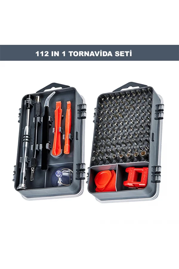 DailyTech 112 in 1 Hassas Coklu Tornavida Cep Telefonu Tamir Seti