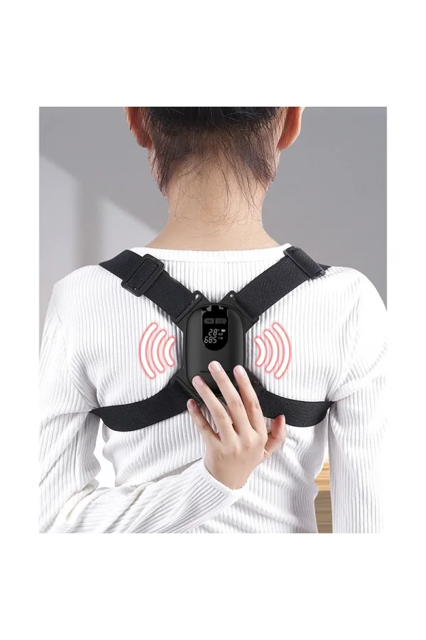 DailyTech Ayarlanabilir Akıllı Duruş Kamburluk Düzeltici Cihaz