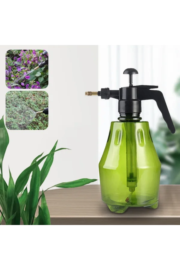 DailyTech Bahçe Pompası Çiçek Sulama Su Püskürtücü El Basınç Püskürtücü Şişe Bahçe Ev Temizlik Araba Yıkama İçin Ayarlanabilir Üst Pompa -