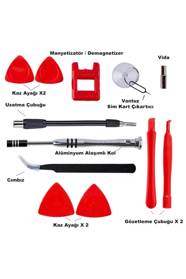 DailyTech 112 in 1 Hassas Coklu Tornavida Cep Telefonu Tamir Seti