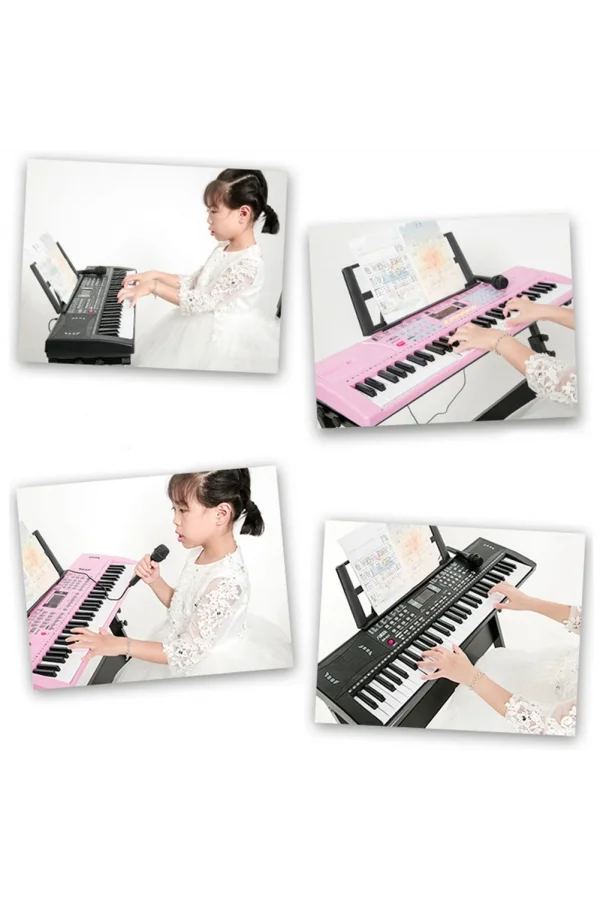 DailyTech 61 Tuşlu USB Dijital Klavye Piyano Profesyonel Büyük Çocuk Müzikal Elektronik Piyano
