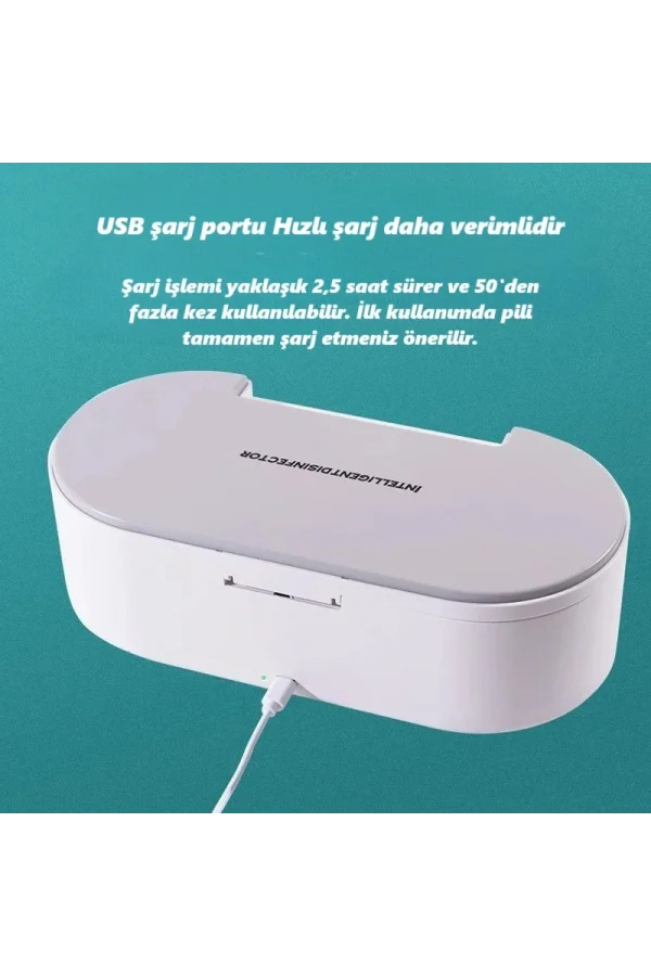 DailyTech Akıllı UV Dezenfeksiyon Kutusu Telefon Aksesuar Maske Takı Sterilizasyon Cihazı