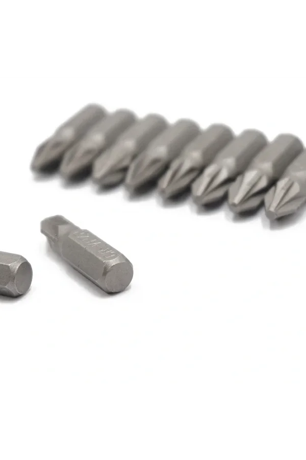 DailyTech 10 Adet 14 25mm Pozi PZ2 Tornavida Bit Seti Tamir Araçları Matkap Ucu Güç Ev El Aletleri -