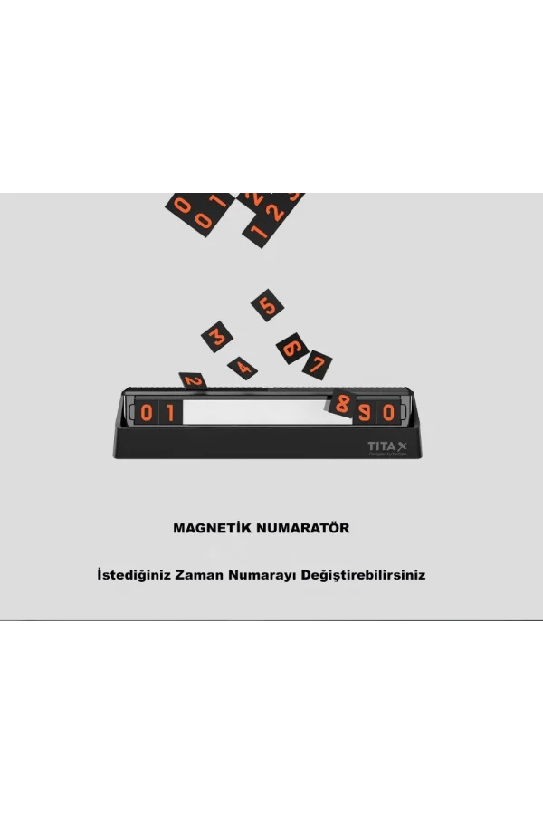 DailyTech Mijia Titax Araç Araba Park Numaratör