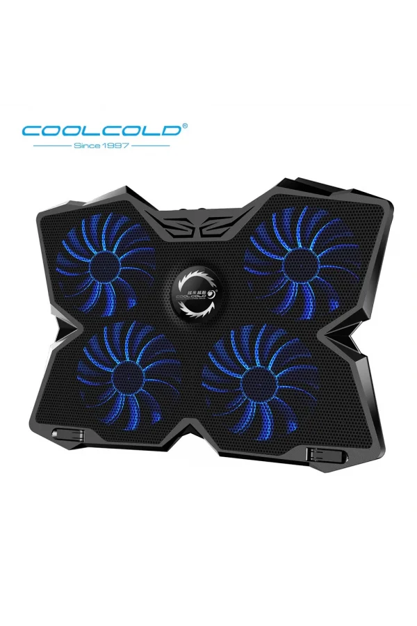 COOLCOLD Gaming 4 Fanlı Işıklı Notebook Laptop Soğutucu Stand