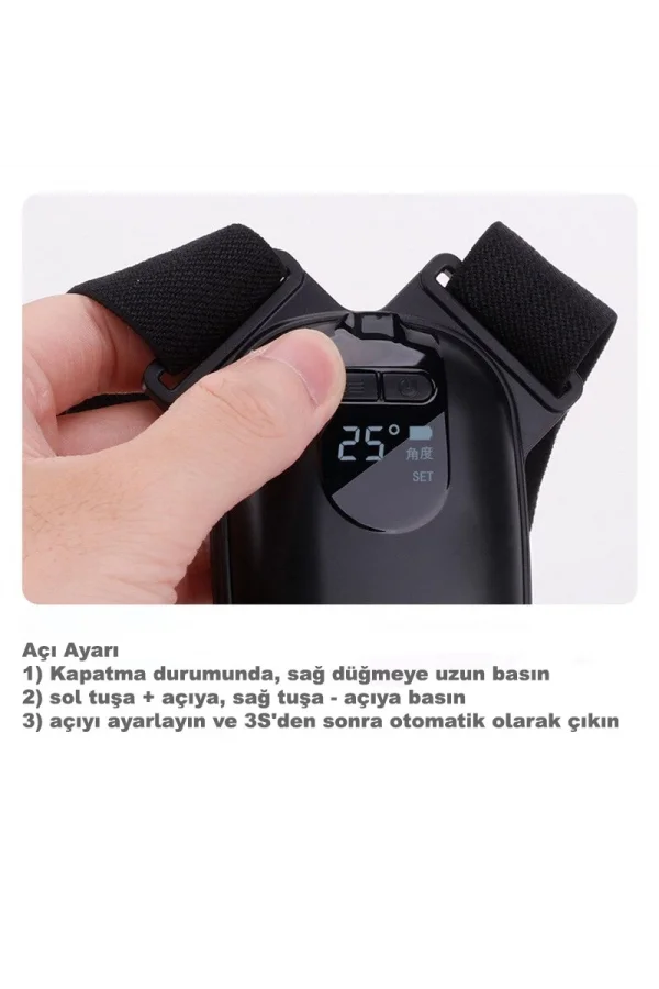 DailyTech Ayarlanabilir Akıllı Duruş Kamburluk Düzeltici Cihaz