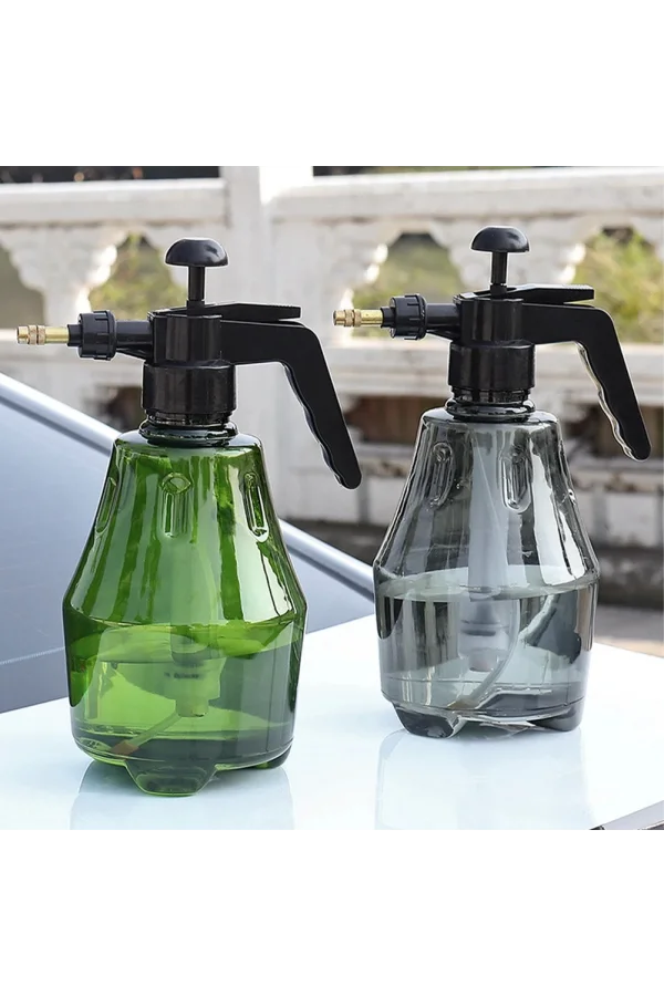 DailyTech Bahçe Pompası Çiçek Sulama Su Püskürtücü El Basınç Püskürtücü Şişe Bahçe Ev Temizlik Araba Yıkama İçin Ayarlanabilir Üst Pompa -