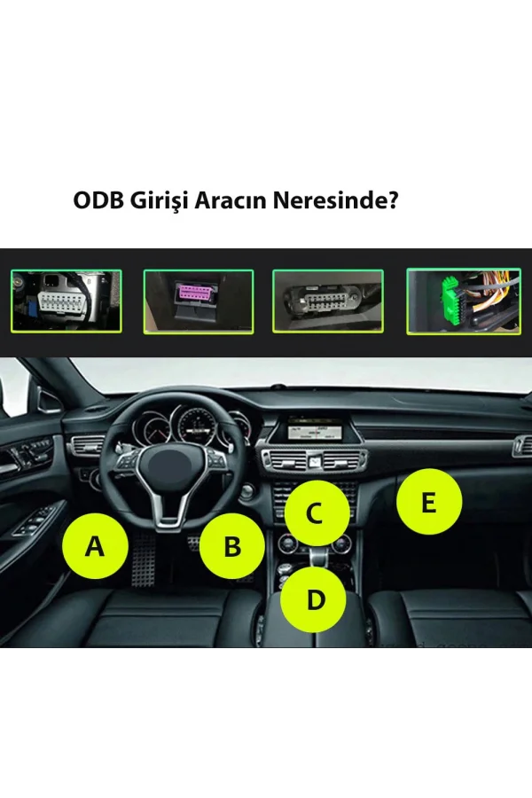 DailyTech HUD Head Up Display 3.5 İnç OBD Sanal Gösterge Paneli