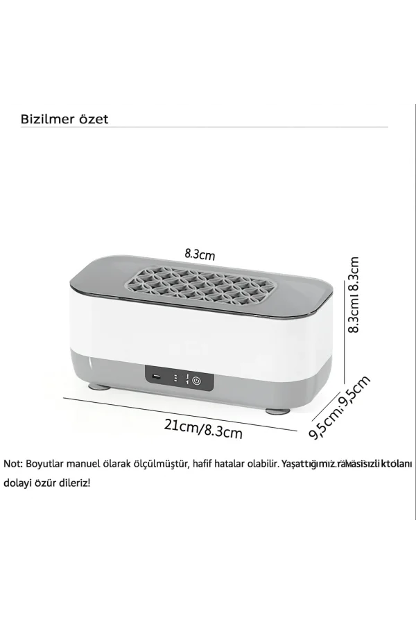 DailyTech Ultrasonik Gözlük Temizleme Cihazı Takı Saat Lens Derin Temizlik Makinesi