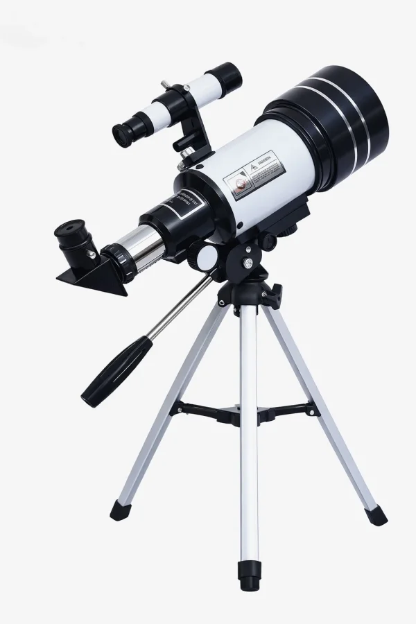 Başlangıç Astronomik Monoküler Teleskop Ay & Yıldız Gözlemi Eğitici Güçlü Optik Tripodlu Set