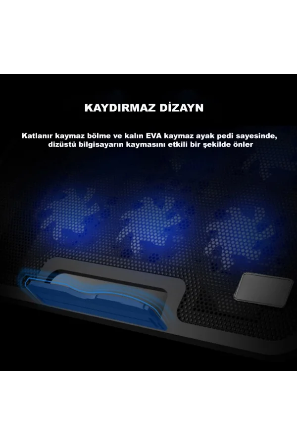 DailyLink 15.6 inç 6 Fanlı Dizüstü Sessiz Laptop Soğutucu Standı