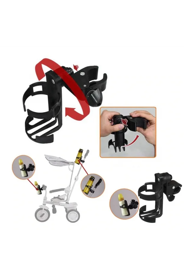 DailyLink Bebek Arabası Bisiklet Bardak Biberon Şişe Tutucu