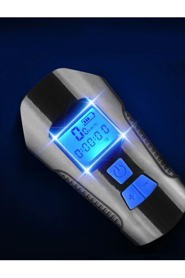 DailyLink Bisiklet Işık Korna LCD Hız Göstergesi Su Geçirmez Fener
