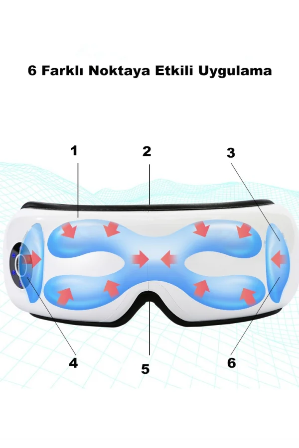 DailyLink Şarjlı Akıllı Göz Yüz Terapi Masaj Aleti