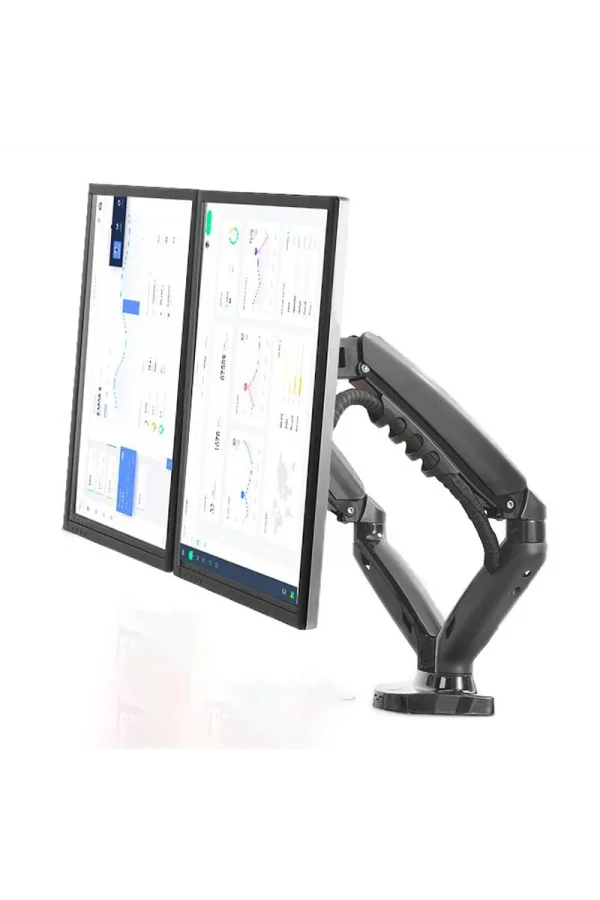 North Bayou NB F160 Çift Kol Amortisörlü Monitör Tutucu