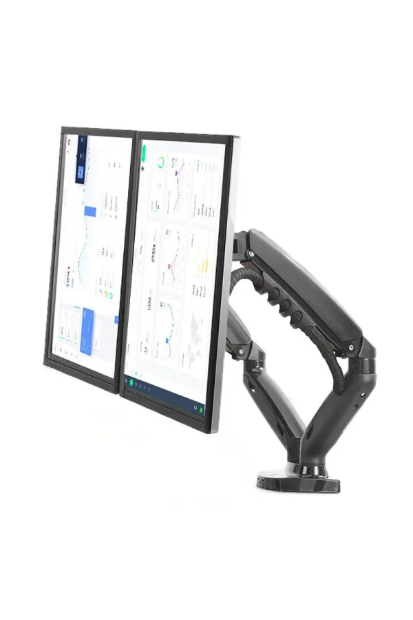 North Bayou NB F160 Çift Kol Amortisörlü Monitör Tutucu