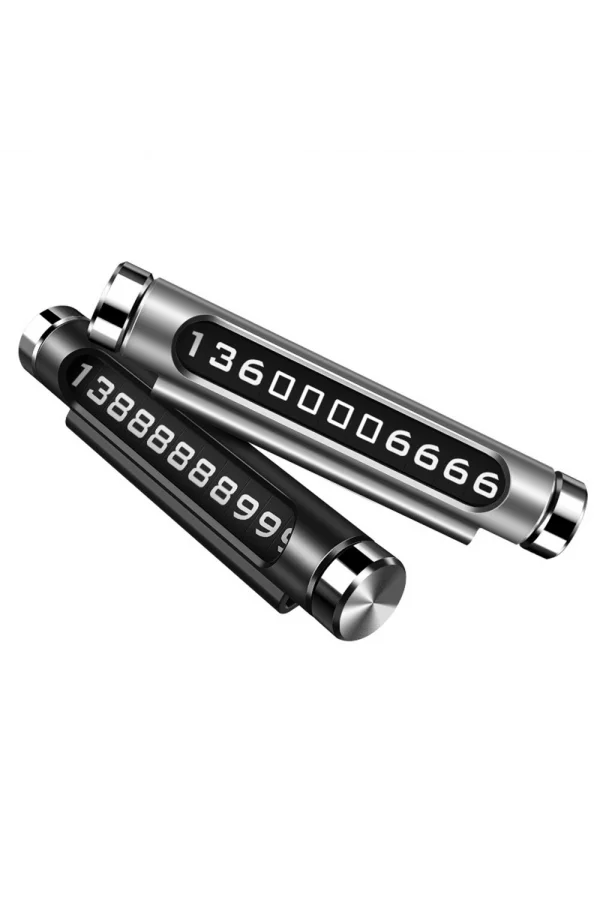 DailyLink Araba Araç Park Numaratör Telefon Numarası Yazma