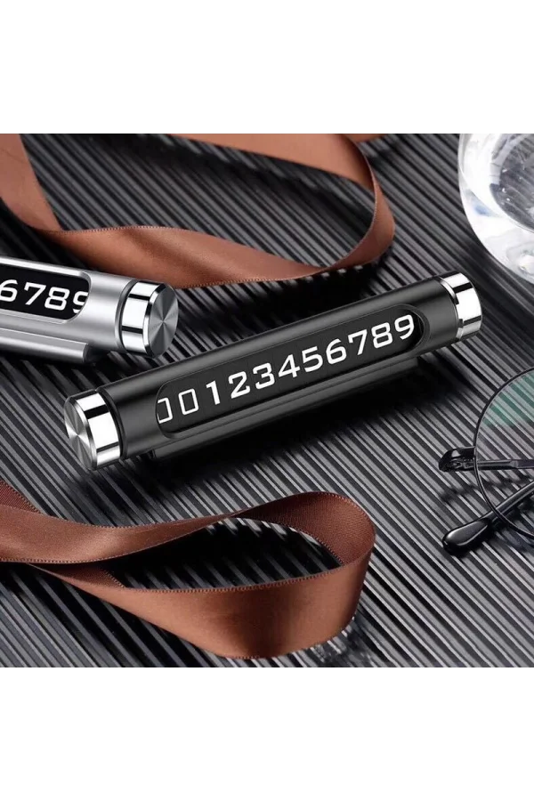 DailyLink Araba Araç Park Numaratör Telefon Numarası Yazma