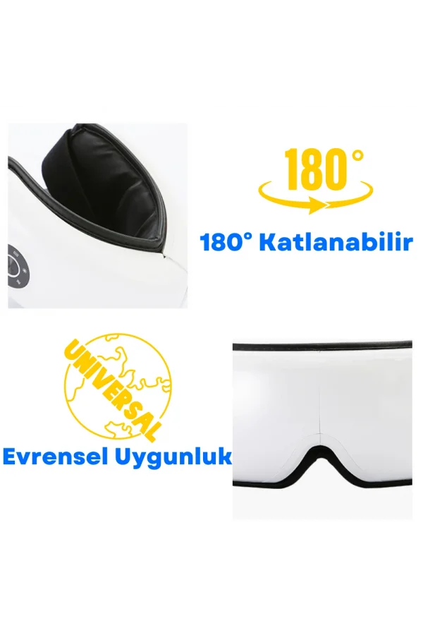 DailyLink Bluetooth Müzik Göz Yüz Terapi Masaj Aleti Şarjlı