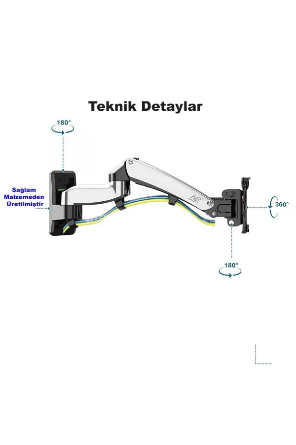 DailyLink NB F150 17-35 Ergonomik Duvar LED TV Monitör Tutucu
