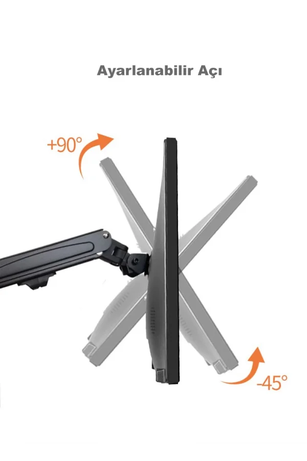 DailyLink  17-30 Lcd Led Monitör Tutucu Kol Amortisörlü Vesa Monitör Standı