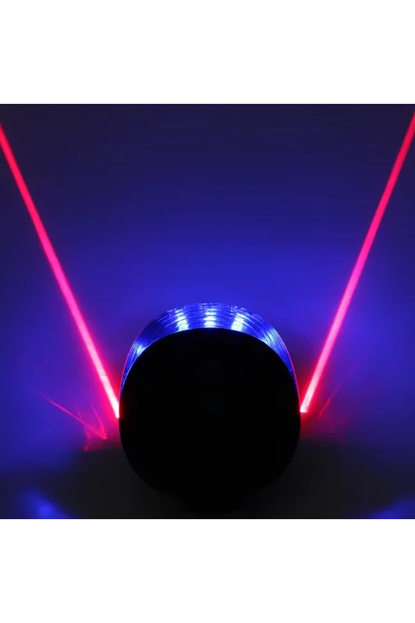 DailyLink Çok Fonksiyonlu Bisiklet Arka İkili Lazer Işık 7 Mod