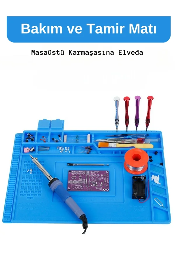 DailyLink S-160 ESD Isıya Dayanıklı Silikon Mat Tamir Pedi