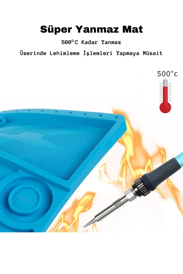 DailyLink S-160 ESD Isıya Dayanıklı Silikon Mat Tamir Pedi