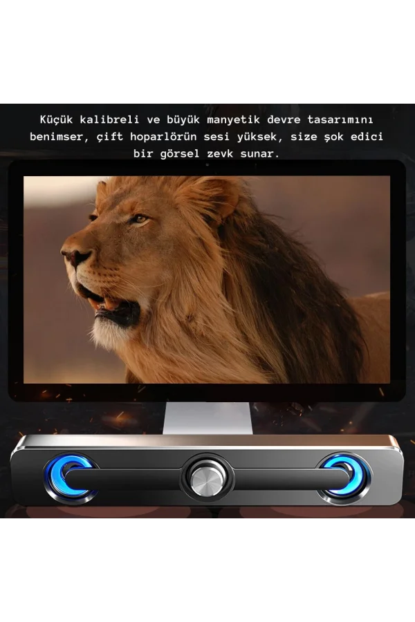 DailyLink Kablolu Güçlü Hoparlör Bas Subwoofer Soundbar Tv Ses Sistemi Stereo