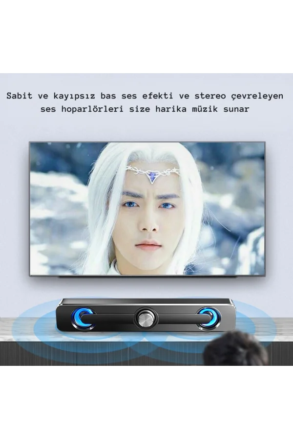 DailyLink Kablolu Güçlü Hoparlör Bas Subwoofer Soundbar Tv Ses Sistemi Stereo