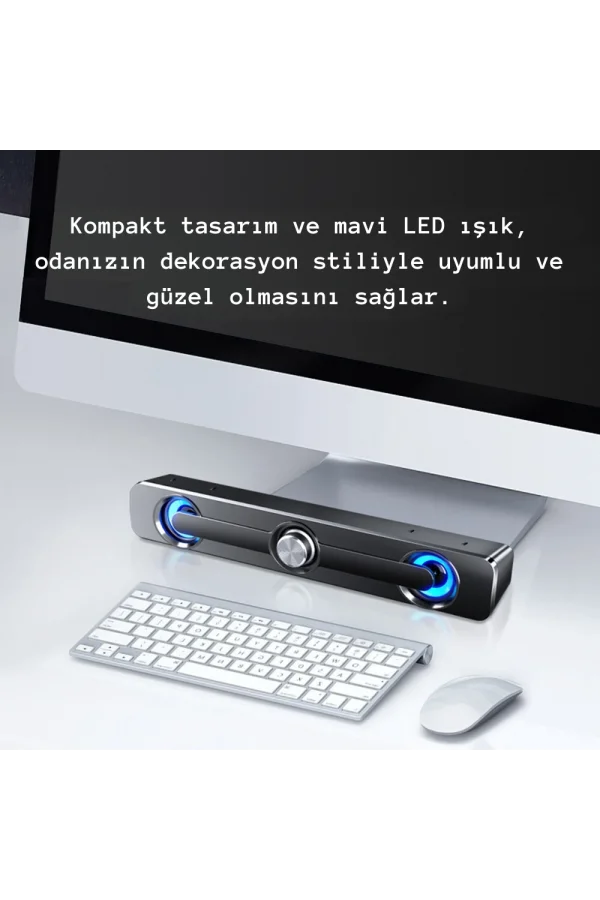 DailyLink Kablolu Güçlü Hoparlör Bas Subwoofer Soundbar Tv Ses Sistemi Stereo