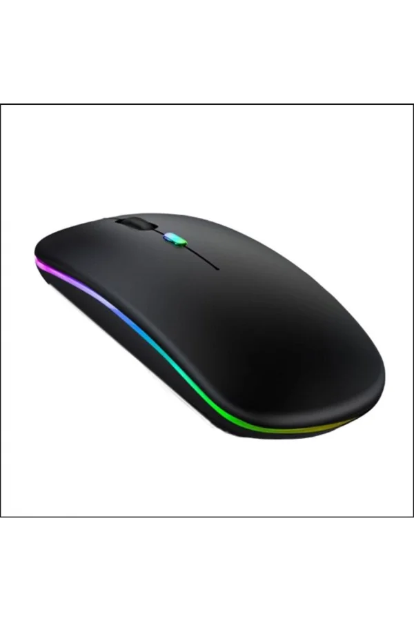 DailyLink RGB Wireless Bluetooth Kablosuz Optik Mouse Şarj Edilebilir USB Gamer PC Dizüstü İpad