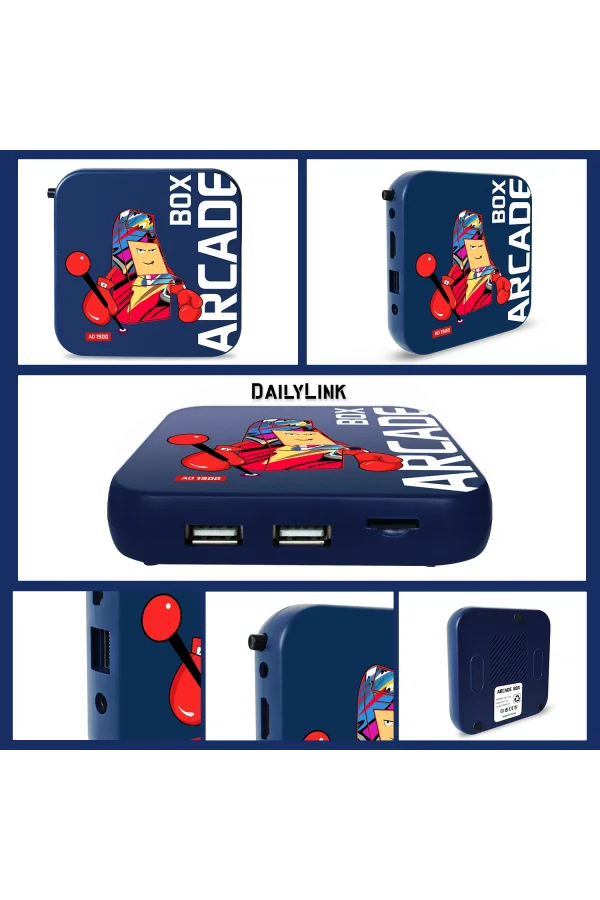 PS1/PSP/N64 Retro Arcade Box Video Oyun Konsolu 4K HD Ekran Tv Oyun Kutusu Emülatörü