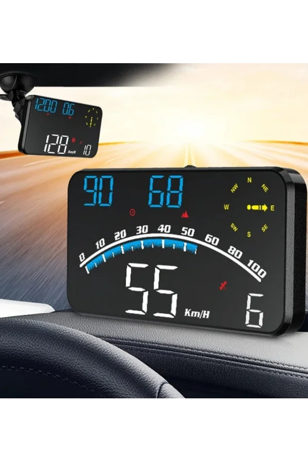 DailyTech G10 Otomatik Hud Ekran Araba Projektör Alarmı Hız Göstergesi